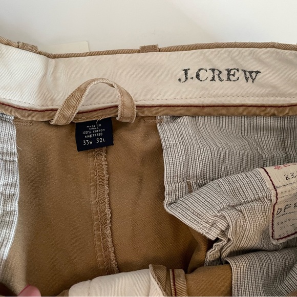 JCrew women’s tan chinos, 34x32L - Picture 4 of 6